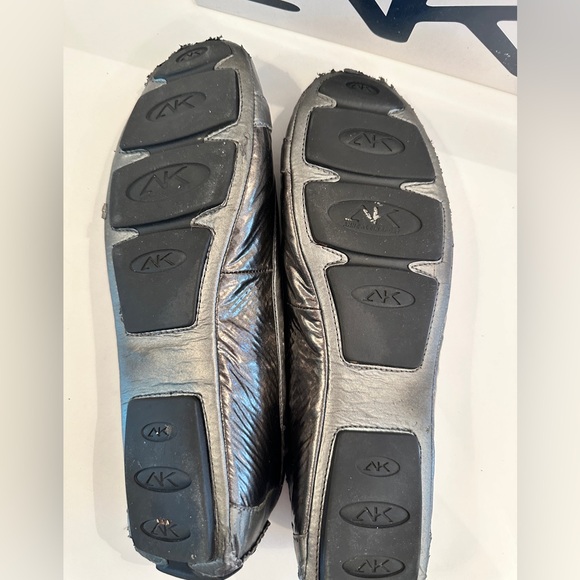 Pewter gray flats Ann Klein ** AS IS** - Picture 7 of 10